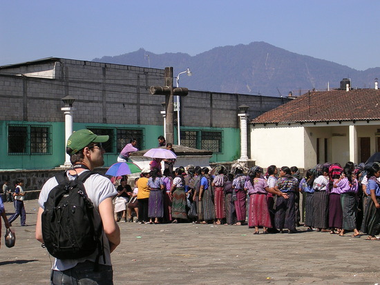 In Santiago de Atitlan