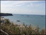 D-Day beaches, with surviving installations